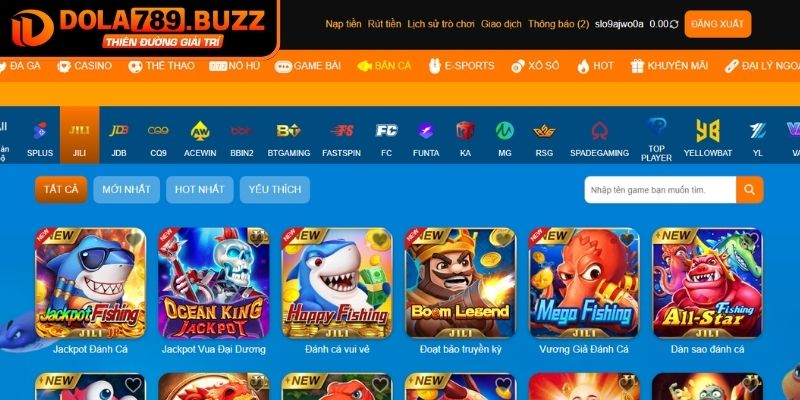 Khám phá bắn cá JiLi Dola789 được cộng đồng ưa chuộng
