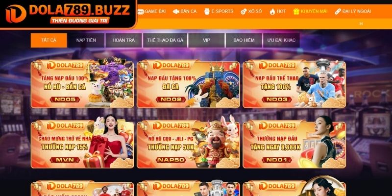 Hướng dẫn cách tham gia khuyến mãi Dola789 cho newbie