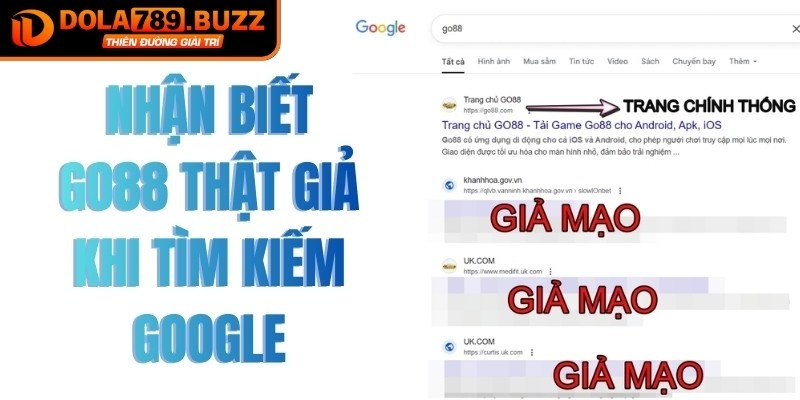 Go88 giả mạo lừa đảo người chơi với nhiều chiêu trò